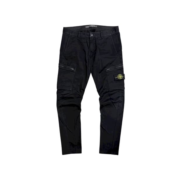 스톤아일랜드 블랙 카고 팬츠 바지 34