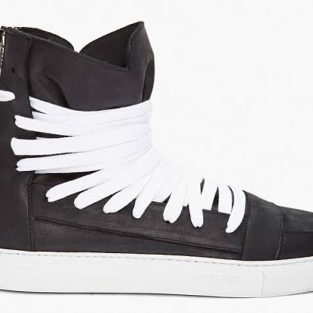 크리스반아쉐 12s/s 끈칭칭 하이탑