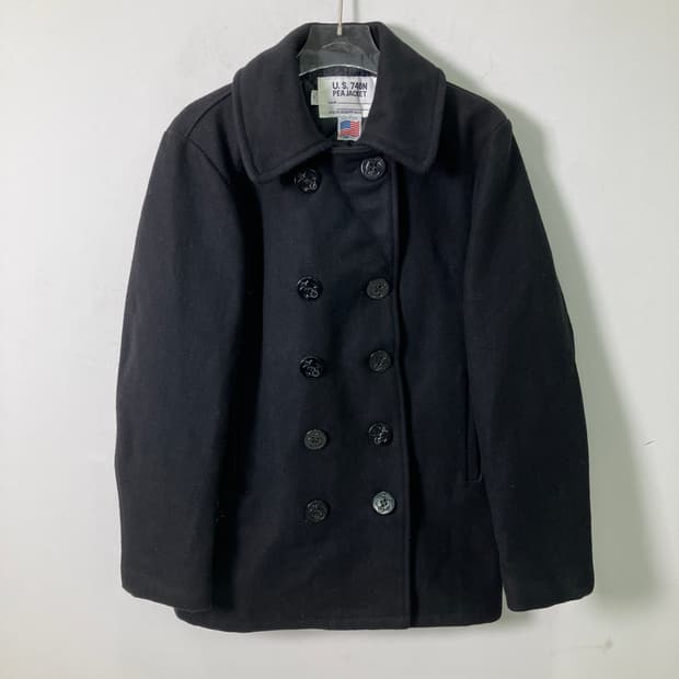 Schott 쇼트 740N 블랙 피코트 36