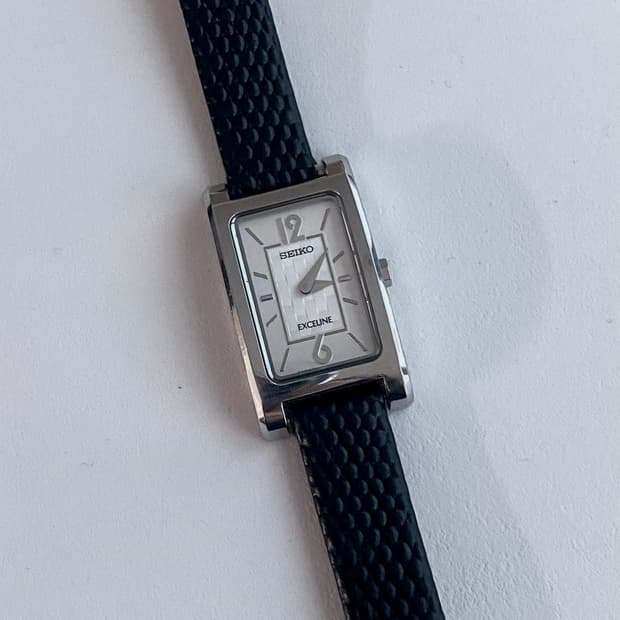 Seiko 세이코 Exceline 엑셀린 스퀘어 쿼츠 레이디스
