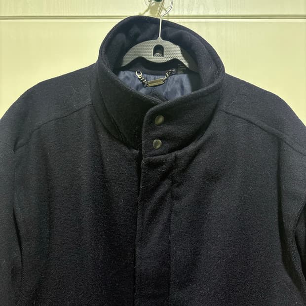 Members only 네이비 울 자켓
