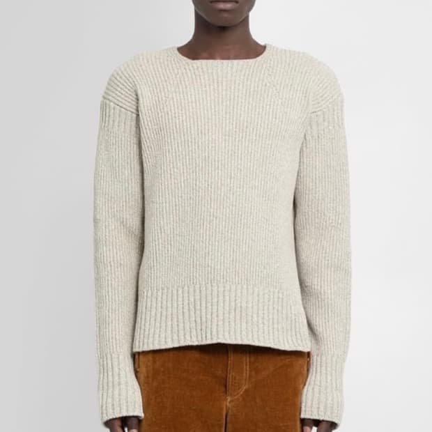 자크뮈스 니트 오트밀 색상