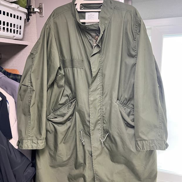 m-65 피시테일 파카, 개파카