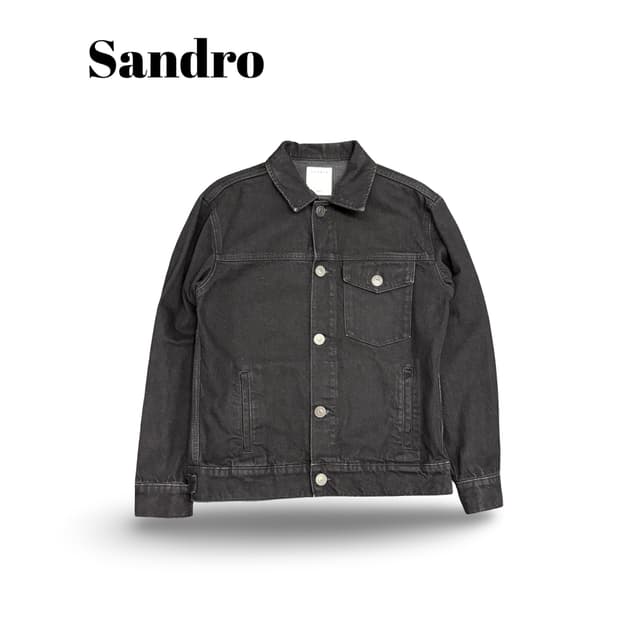 (95)산드로월드러버스데님자켓