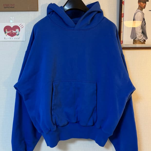 (L)Yeezy Gap 이지 갭 후드티 블루