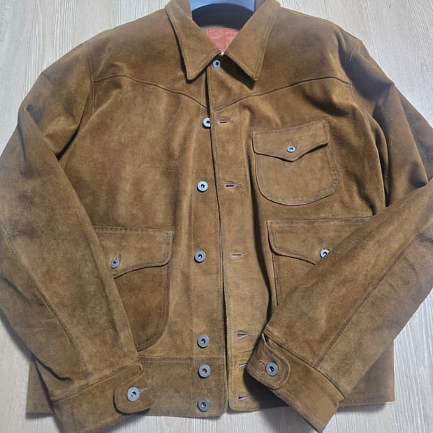 RRL 러프아웃 스웨이드 자켓