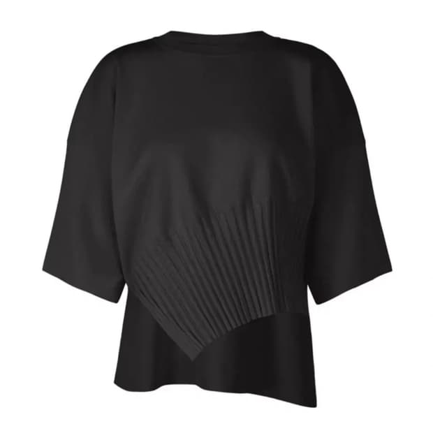 이세이미야케 lithe 니트 블랙탑 새제품