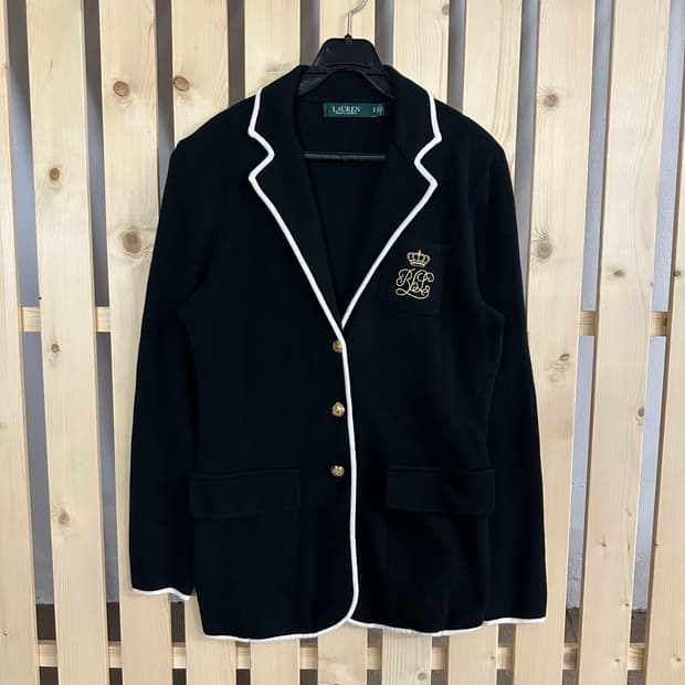 (S) 랄프로렌 니트 블레이저 자켓