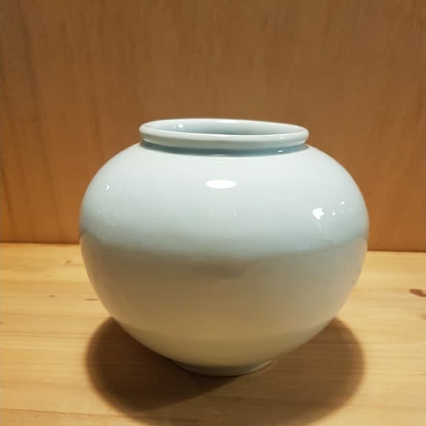 🌕 [전통 도자기] 단아한 백자 달항아리 인테리어 소품 미니 항아리 (