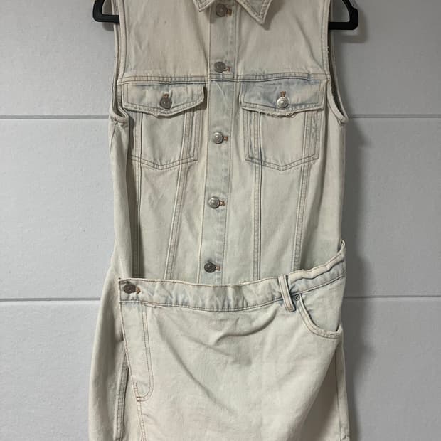 택포) Zara 데님 원피스