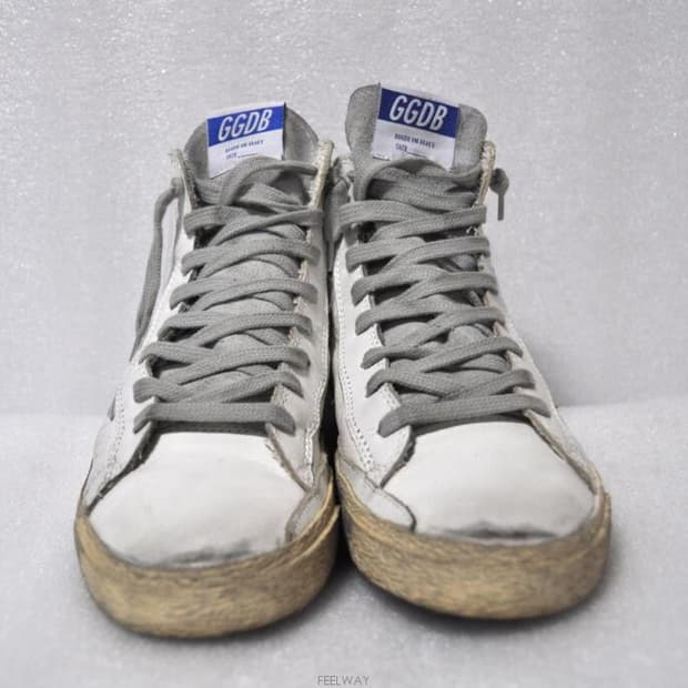 골든구스/여성더티하이탑스니커즈(사이즈250)정품