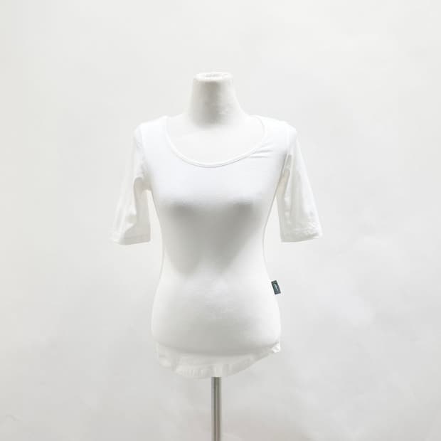 립합 여성 무지슬립반팔티 보정반팔 S