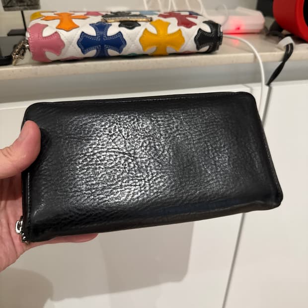 크롬하츠 세메터리 패치 장지갑