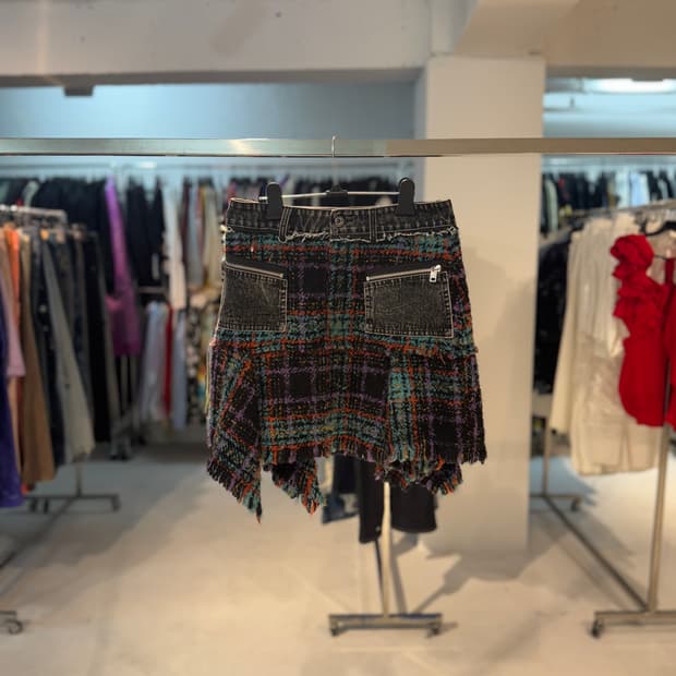 Diesel 디젤 트위드스커트