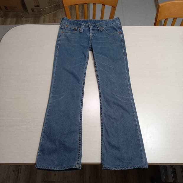 29 90's 리바이스1927 Kor 골반 워싱 스판 부츠컷 29-573