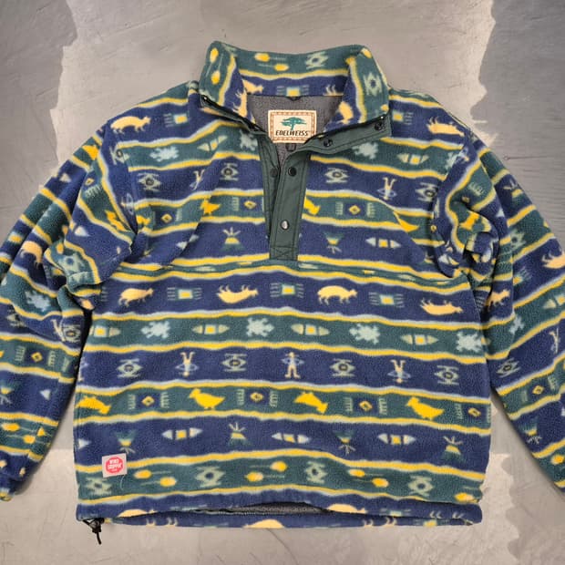 90s EDELWEISS 폴라텍 플리스