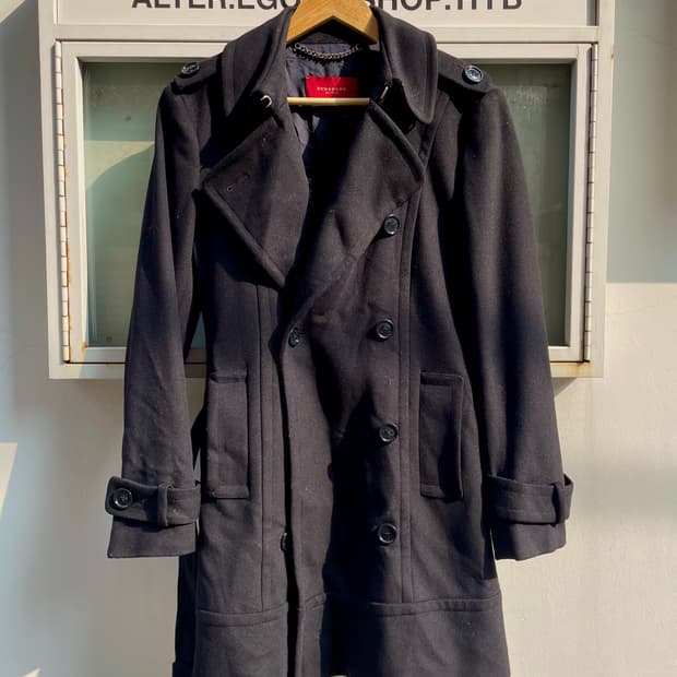 버버리 메이드 스페인 울100 트렌치코트