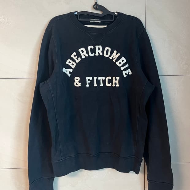 아베크롬비 맨투맨 네이비 [2XL]