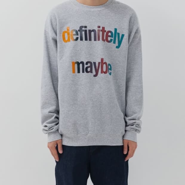 Aie sweatshirt 에이아이이 스웨트셔츠
