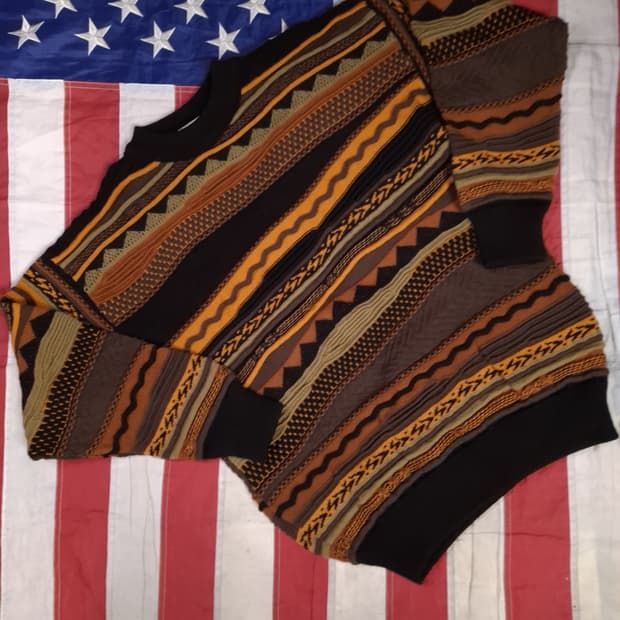 새제품급 오리지날 오스트레일리아 TOORALLIE 케이블 니트