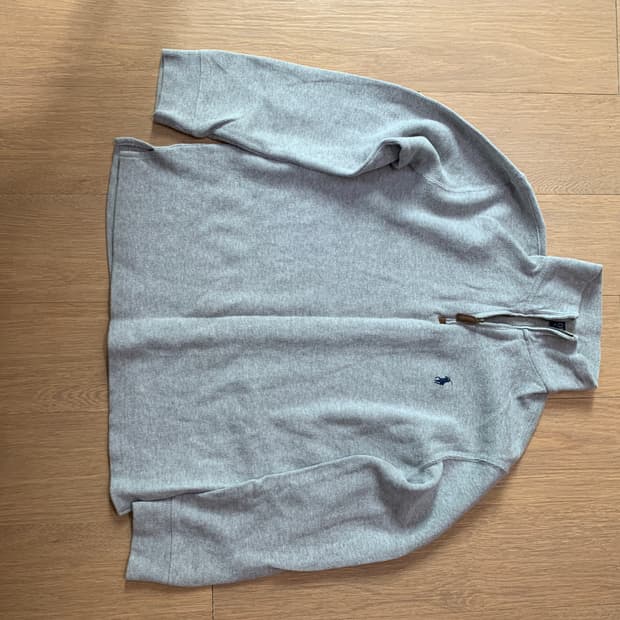 폴로 랄프로렌 반집업 하프집업 니트 그레이 회색 M사이즈