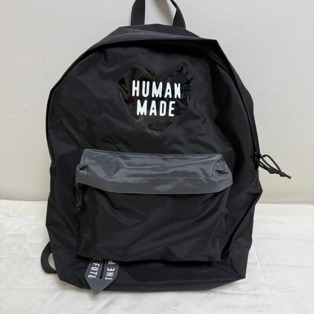 휴먼메이드 백팩 블랙