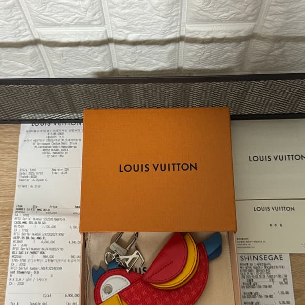 [OS] 루이비통 LV 패럿 백참 M02556