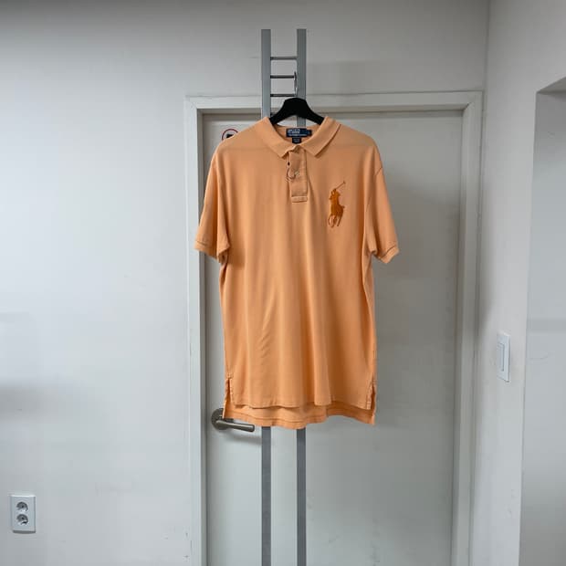 폴로 빅포니 PK 반팔 카라티 오렌지 L 