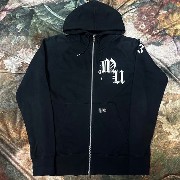 나이키 빈티지 맨체스터유나이티드 블랙후드집업 90