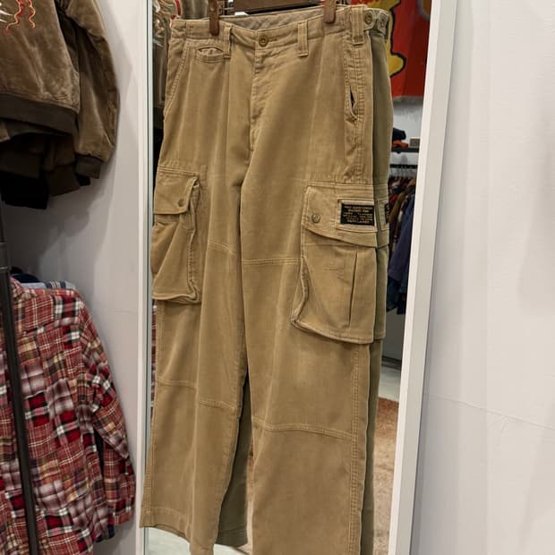00s Polo Jeans 폴로진스 코듀로이 밀리터리 팬츠 (34-35)