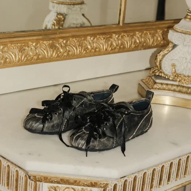 [37,38,39]시몬로샤 25fw 발레리나 그립 슈즈/워싱