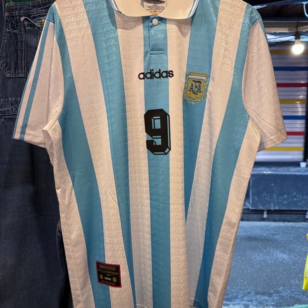 아디다스 96/97 아르헨티나 국대 유니폼
