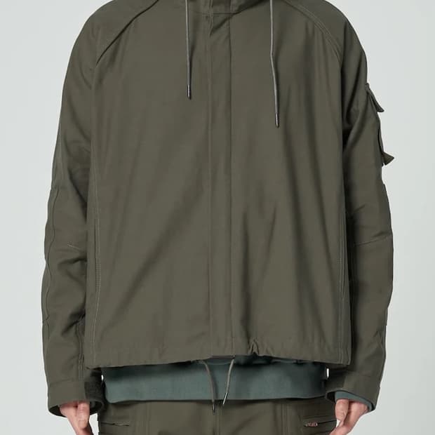 준지 코튼 레글런 후디