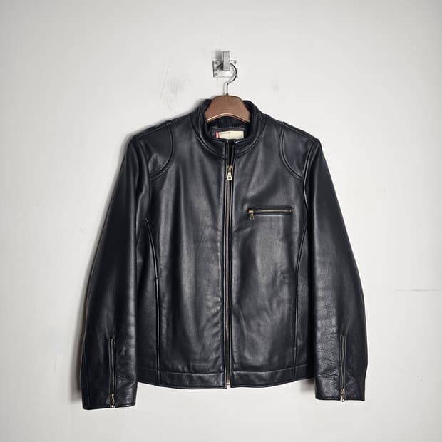 S 리바이스 소가죽 자켓 차이나넥