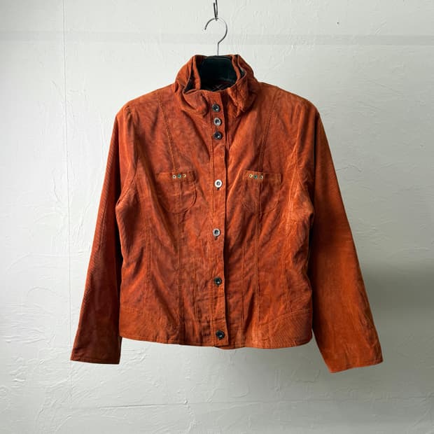 Jadeite 코듀로이 버튼업 자켓