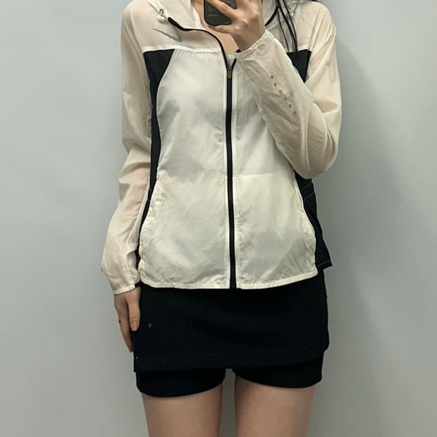 나이키 러닝 오래오배색 경량 바람막이 자켓