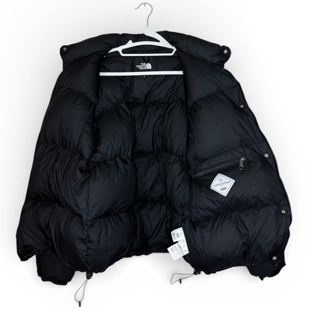 The Nort Face green cylce puffed jacket