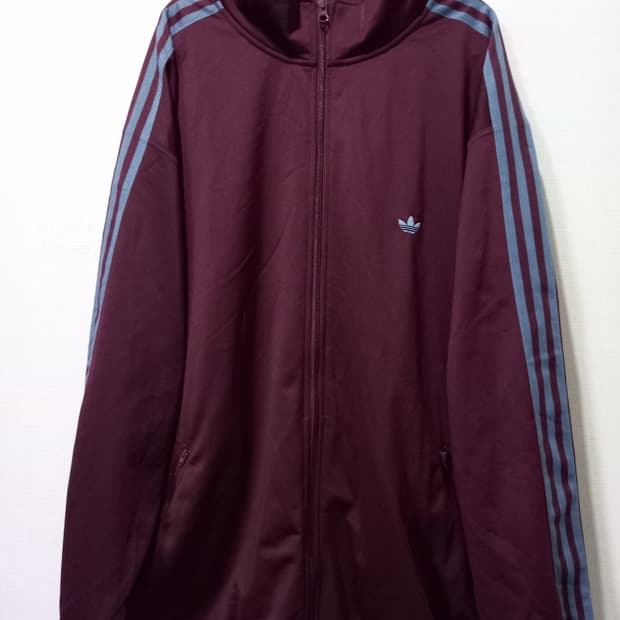 아디다스 BB트랙탑 마룬 와인 버건디 저지 져지집업 115/XXXL
