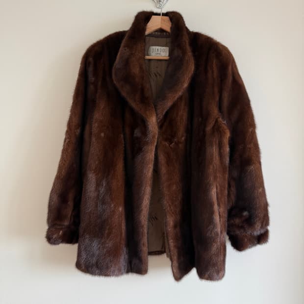 사가밍크(SACA MINK) 진도 밍크 퍼 자켓