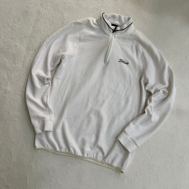 XL 타이틀리스트 플리스 하프집업 0403T