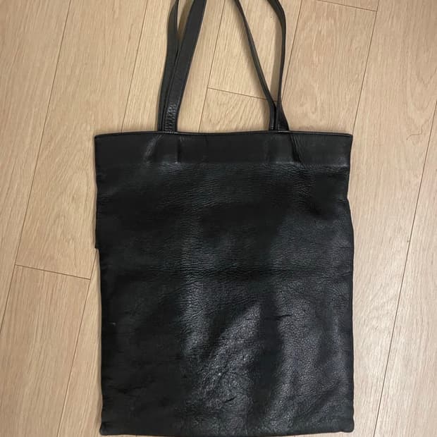 헬무트 랭 레더 숄더백