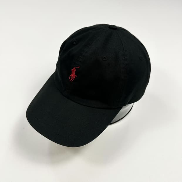 폴로 랄프로렌 클래식 포니 볼캡 블랙