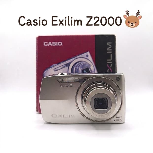 한글ㆍ메이크업🧚♀️카시오 EX-Z2000 실버 ✨풀박