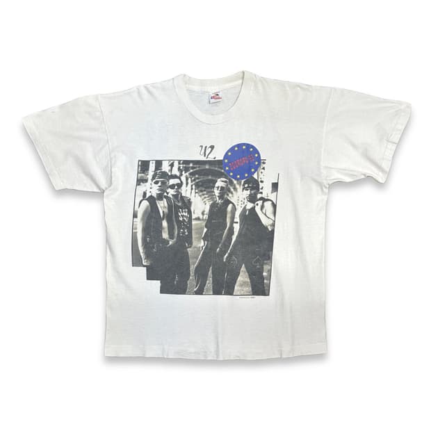 1993‘ U2 Zooropa 투어 티셔츠 XL