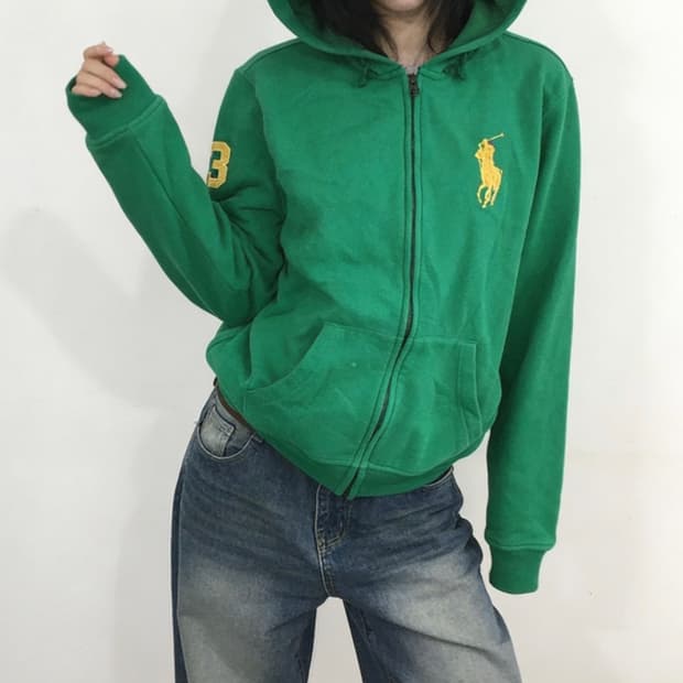 폴로 랄프 로렌 빅포니 후드집업
