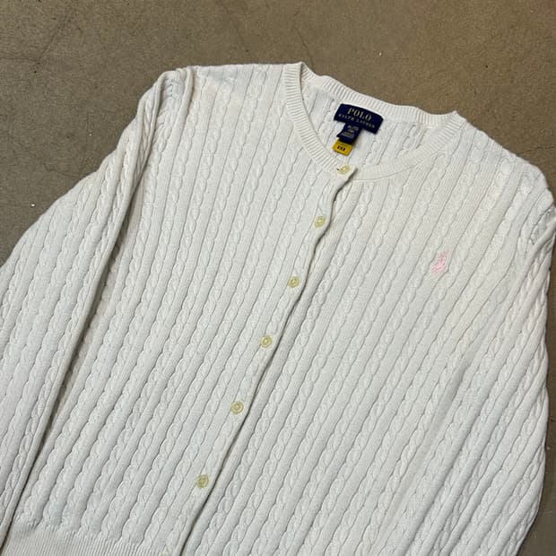 XL 폴로랄프로렌 여성용 니트 가디건