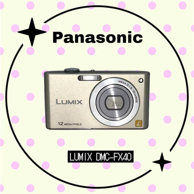 (라이카렌즈💛) 파나소닉 루믹스 DMC-FX40 디카 디지털카메라