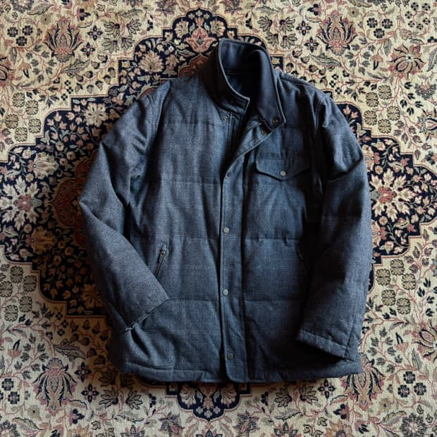 던힐 덕다운 패딩 자켓 100