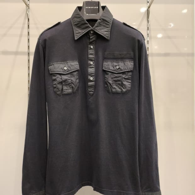 버버리 포켓 긴팔셔츠95