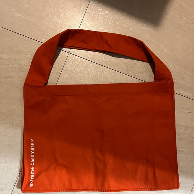 (새상품) 익스트림 캐시미어 에코백